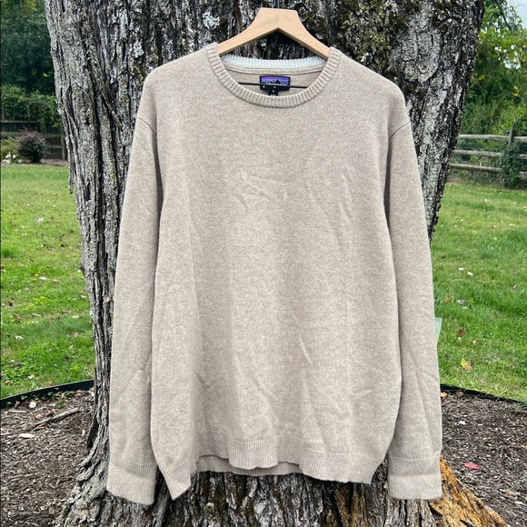 Men's Patagonia Recycled Cashmere Crewneck Sweater - Picture 1 of 3